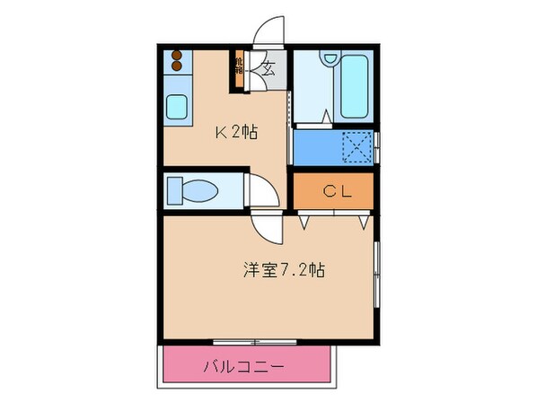 Ａレガート和白Ⅰの物件間取画像